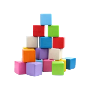 چینه رنگی مکعبی